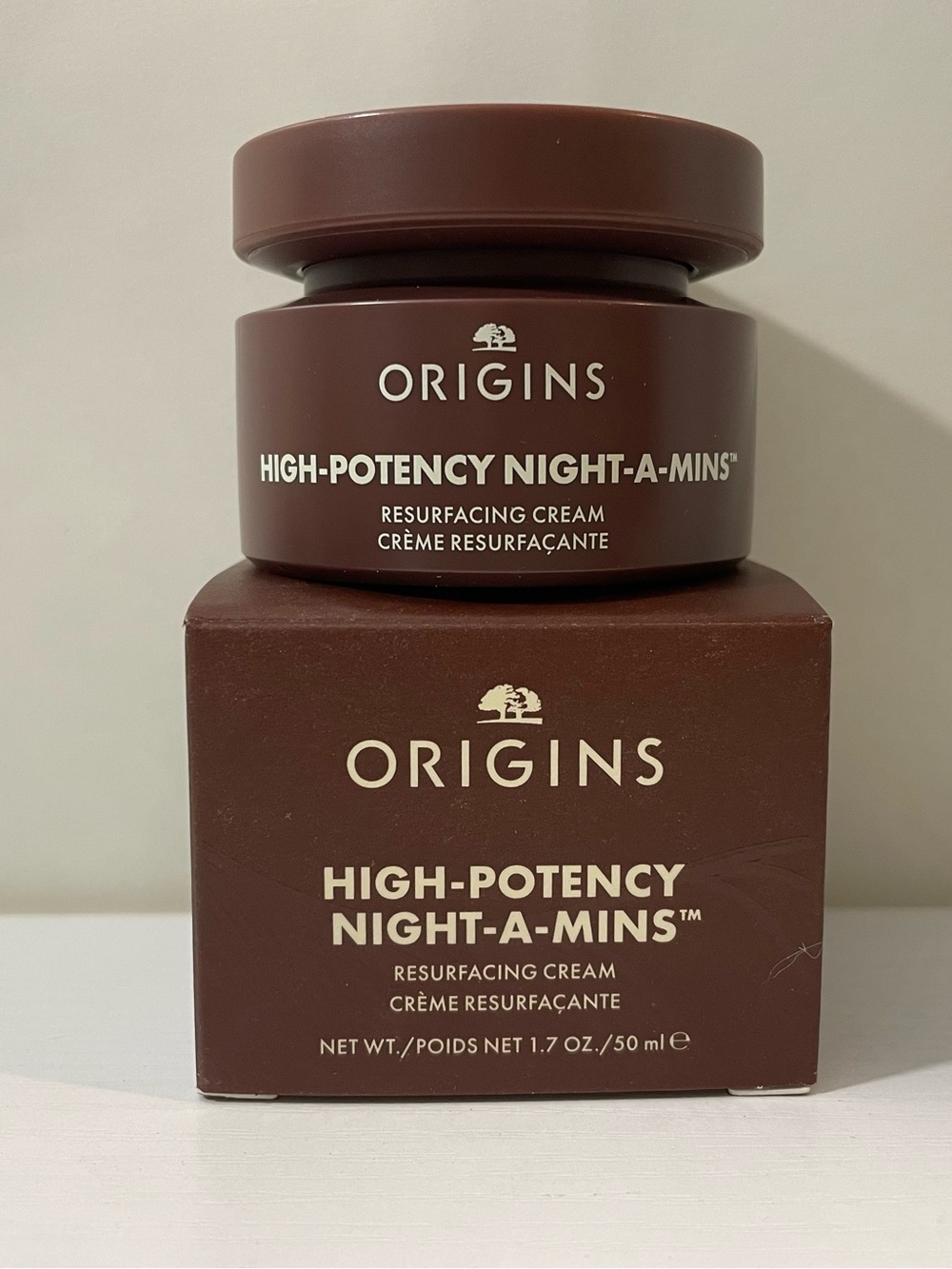 Origins High-Potency Night-A-Mins Resurfacing Cream Full Size 1.7 fl oz NIB